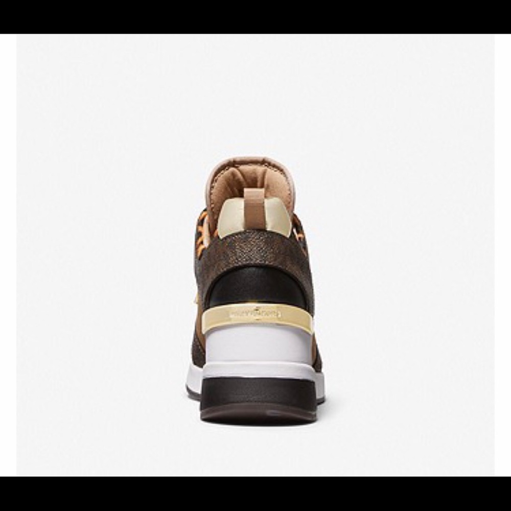 Michael Kors leopard trainer sneakers